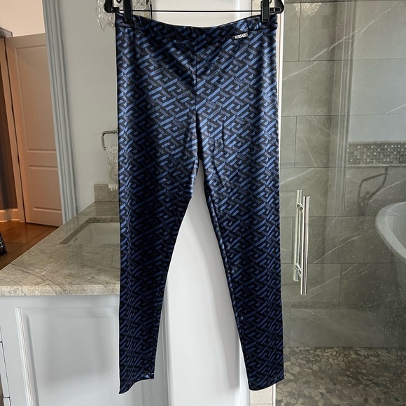 Versace La Grecca-print leggings - Picture 4 of 16